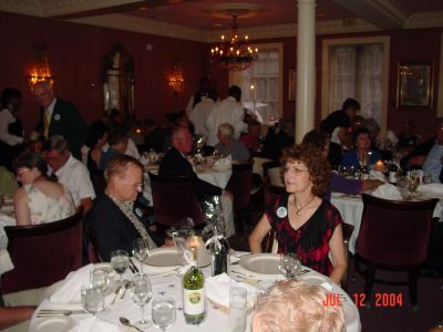 Glenn and Joeline Geick at the Banquet.

