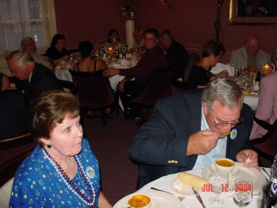 Pat and Clint Allen at the Banquet.
