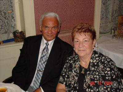 John and Mary Quigley, new friends of the Semmes crew at the Banquet.

