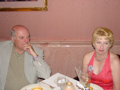 Gene and Linda Beaumont at the Banquet.
