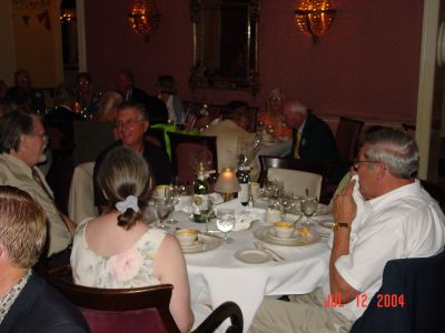 The Slones, Joe Miele, and Ronnie Ashley at the Banquet.
