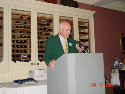 Captain A addressing the crew.
