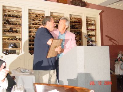 Tom and Charlie having fun together after each worked hard to make this 
Reunion a success.
