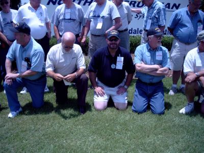 Group shot at Avondale Shipyard.
