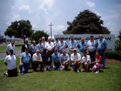Group shot at Avondale Shipyard.
