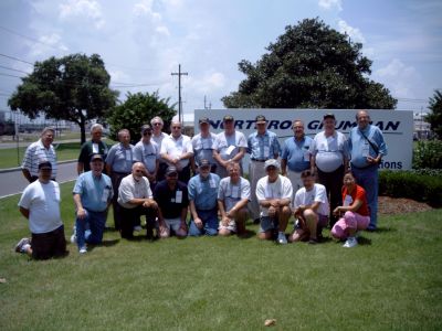 Group shot at Avondale shipyard.
