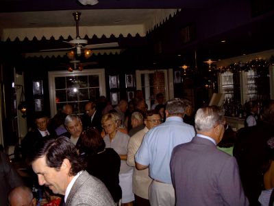 Group shot at the banquet.

