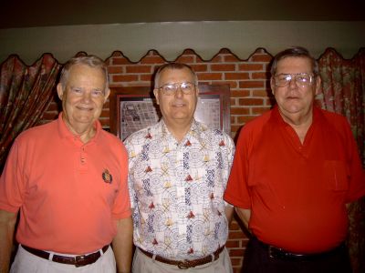 Tom Boyce, Tom Ringate, and Ronnie Ashley.
