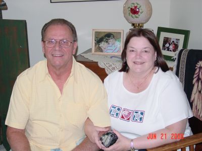 Charlie and Karen Layus at Tom and Marty Camann's house pre reunion
