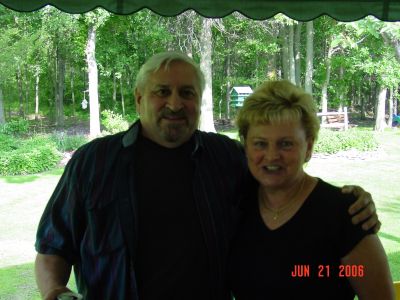 Ron and Bonnie Beinhaur at the Camanns house pre reunion
