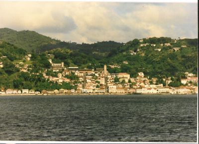 Not sure where in the Caribbean Mid 80's
