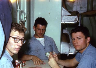 Not cards again 1964
Jim Ferrell, Enio Pucci, Bruce Hnilo
Keywords: Tarrance