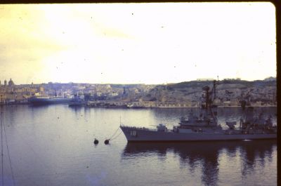 Semmes in Malta Harbor 1969
